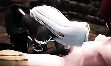 Futa - RWBY - Pyrrha Nikos x Dark Elf - THREE DIMENSIONAL Porno