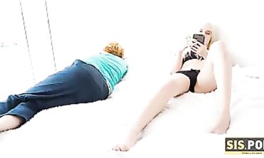 STEP-SISTER PORNO. Eye-catching ash-blonde cheats on BEAU with stepbrother
