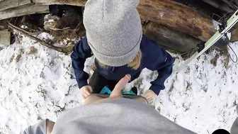 Snow Bunny Gets Boned By Her Alien Snowman After Class