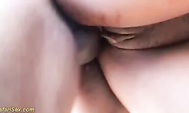dark-hued bondage & discipline ex-wifey rock-hard backseat plumbed