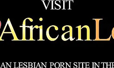 Black lesbos inwards underpants pounding dual sided bang-out fucktoy