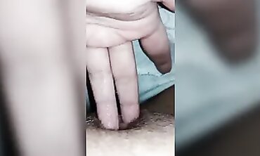 Nice Teenagers Fingerblasted Sodden Vulva and Pearl Til Horny Ejaculation before Sofa