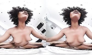VR FUCKERS Solid Lesson of Hard-core Lovemaking with Dark-hued cougar VR Porno