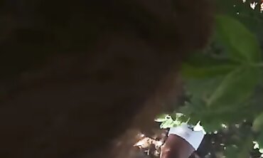 Buttfuck hook-up inwards a outdoors place with a homies fiance