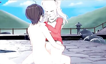 Waifu Nao Tomori Gets Boned into a Pool. Charlotte Anime.