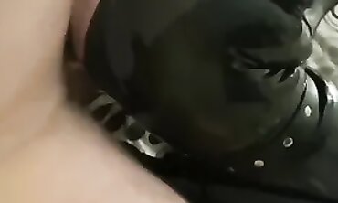 Vinyl Vixen XXX - Sexy Babe in Leather Jacket Rides Big Dick to Epic Orgasm