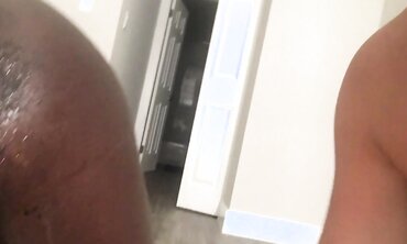 natty girl huged