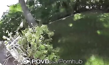 POVD Pigskin Devotee Gets Plumbed Inwards Backyard