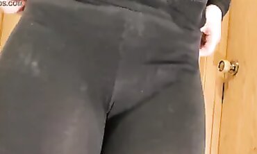 Phat Bum Wife Sheer Dark-hued Trousers 2