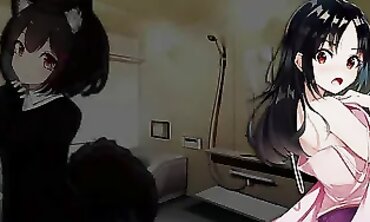 Bathing Stubborn Wolfgirl [ft Dudetlewd]