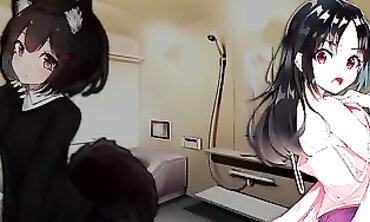 Bathing Stubborn Wolfgirl [ft Dudetlewd]