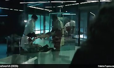 Thandiwe Newton's Naked Front View - Exclusive Behind-The-Scenes Footage From 'WestWorld'