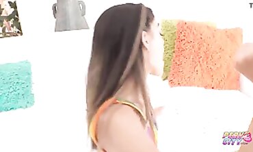 Scarcely Legitimate Hispanic Harmony Wonder Bi-racial Assfucking And Cum-shot