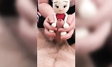 Romp with plushie and paramour