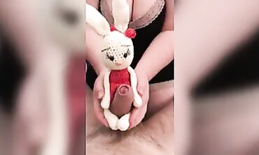 Romp with plushie and paramour