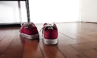 Stepmommy Caught me Having Joy with her Footwear under the Sofa (CC)