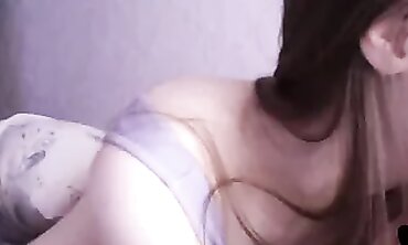 Hot Blonde MILF Gives Intense WebCam Striptease & Sexual Massage - Erin Electra