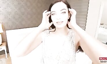 Czech Teen Leanne Lace into point of view