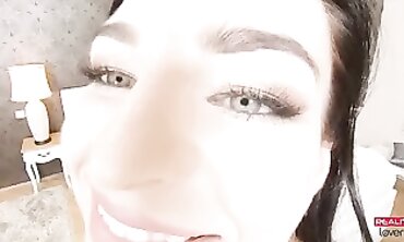 Czech Teen Leanne Lace into point of view
