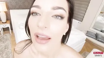 Czech Teen Leanne Lace into point of view