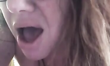 Cougar slow bangs fuck-fest fucktoy on a mirror deep throat assfucking humungous