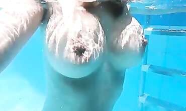 I enjoy to have fun into the pool all bare - Vinny Burgos