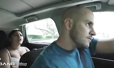 Trickery - Driver Tricks Huge Boobed Hispanic Passenger In Fuck-a-thon
