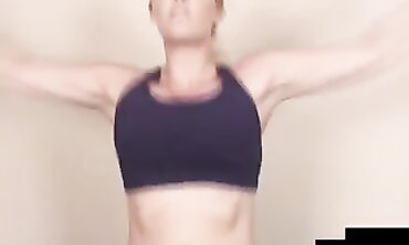 Pummeled Working Out Charlee Haunt needs that Rod
