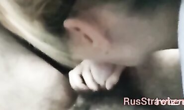 Schoolgirl bitch gets torn up into a camper/Школьница секс в машине