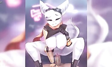 2D Hetero Unshaved Toon Compilation