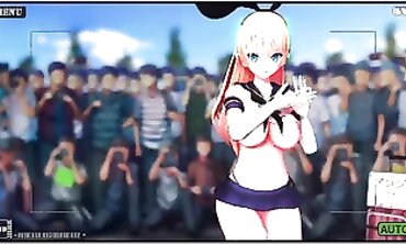 Mmd Angela Balzac Lengthy Knockers Lamb Version one