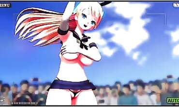 Mmd Angela Balzac Lengthy Knockers Lamb Version one
