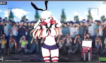 Mmd Angela Balzac Lengthy Knockers Lamb Version one