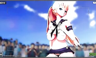 Mmd Angela Balzac Lengthy Knockers Lamb Version one