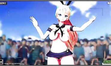 Mmd Angela Balzac Lengthy Knockers Lamb Version one