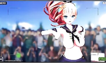 Mmd Angela Balzac Lengthy Knockers Lamb Version one
