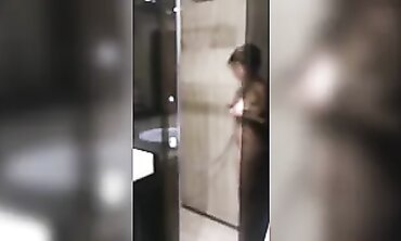 My Husband Privately Revved on the Camera into the Douche to glance