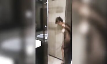 My Husband Privately Revved on the Camera into the Douche to glance