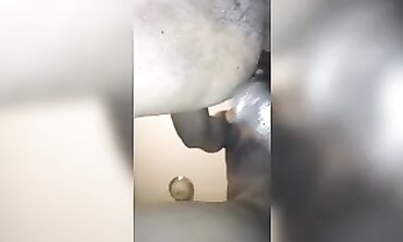 Big Black Dick Fills Latina's Ass - Hardcore Anal Sex with Huge Load on Face