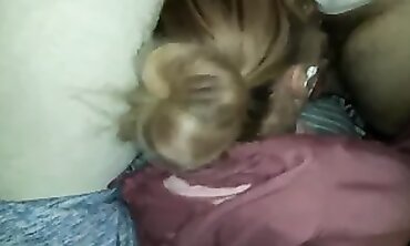 Top Model Search #2 - Hot Blonde Babe Seduces Older Man With Her Sexual Charms