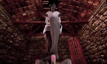 Resident Evil 8" - Point Of View (POV) - Pov Xxx Horror Fucked By Hot Blooded Vixen Alcina Dimtiresco