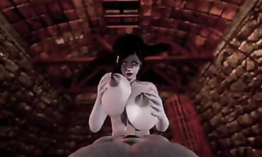 Resident Evil 8" - Point Of View (POV) - Pov Xxx Horror Fucked By Hot Blooded Vixen Alcina Dimtiresco