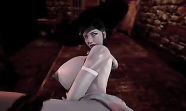 Resident Evil 8" - Point Of View (POV) - Pov Xxx Horror Fucked By Hot Blooded Vixen Alcina Dimtiresco