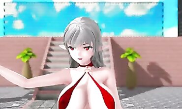 Mmd Altria and Eunice they want Chocolate Fluid Stiffy Flavor Don’t attempt
