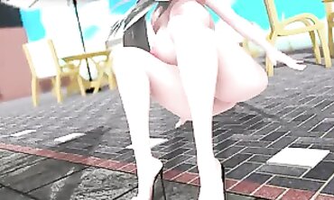 Mmd Altria and Eunice they want Chocolate Fluid Stiffy Flavor Don’t attempt