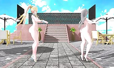 Mmd Altria and Eunice they want Chocolate Fluid Stiffy Flavor Don’t attempt