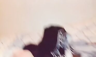 I nailed my orgasmic maid and packed her all with my jizz