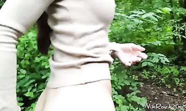 ANAL INVASION RAVAGING into the Park with Nasty Fabulous Princess Evelina Darling
