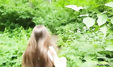 ANAL INVASION RAVAGING into the Park with Nasty Fabulous Princess Evelina Darling