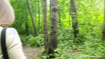 ANAL INVASION RAVAGING into the Park with Nasty Fabulous Princess Evelina Darling